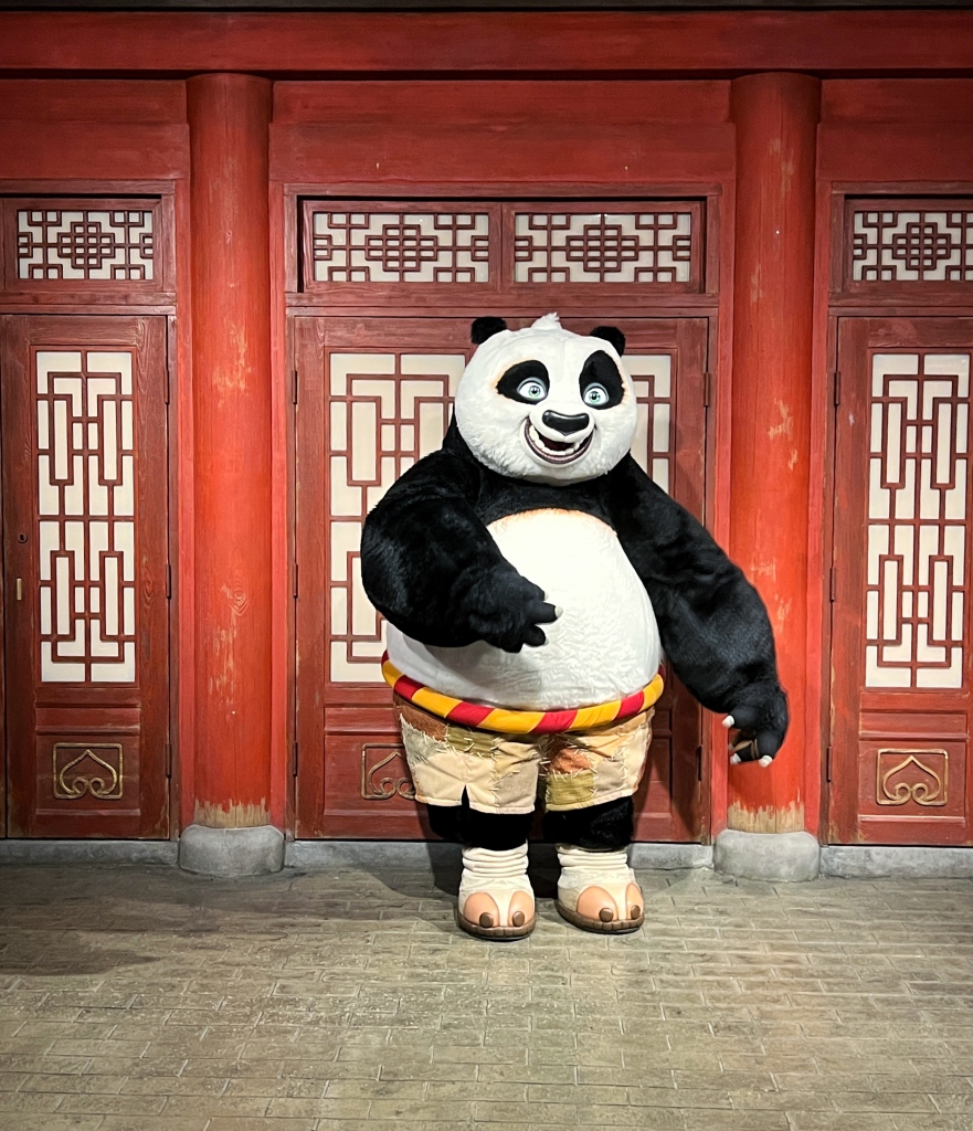 Photo taken on May 9, 2023 shows the Kung Fu Panda Land of Awesomeness of the Universal Beijing Resort. /CFP