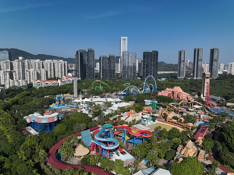 Shenzhen Happy Valley is located in Shenzhen City, Guangdong Province. /CFP