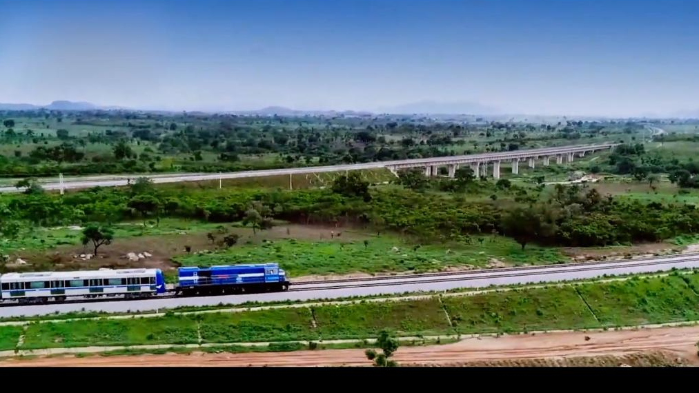China and African countries have altogether built and commissioned over 10,000 kilometers of railway, nearly 100,000 kilometers of highway, and key infrastructure across the continent ranging from airports to docks, bridges and power plants. /CGTN