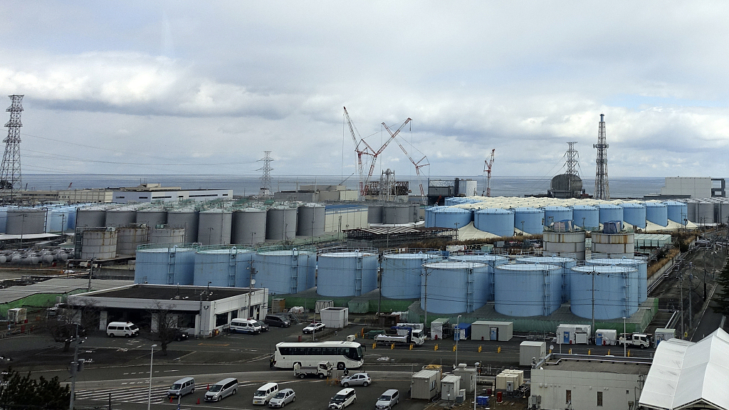 About 1,000 huge tanks holding treated but still radioactive wastewater at Fukushima Daiichi Nuclear Power Plant. /CFP