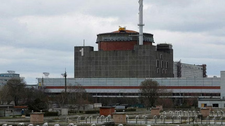 Zaporizhzhia Nuclear Power Plant, currently under Russian control, is the largest in Europe. /Reuters 