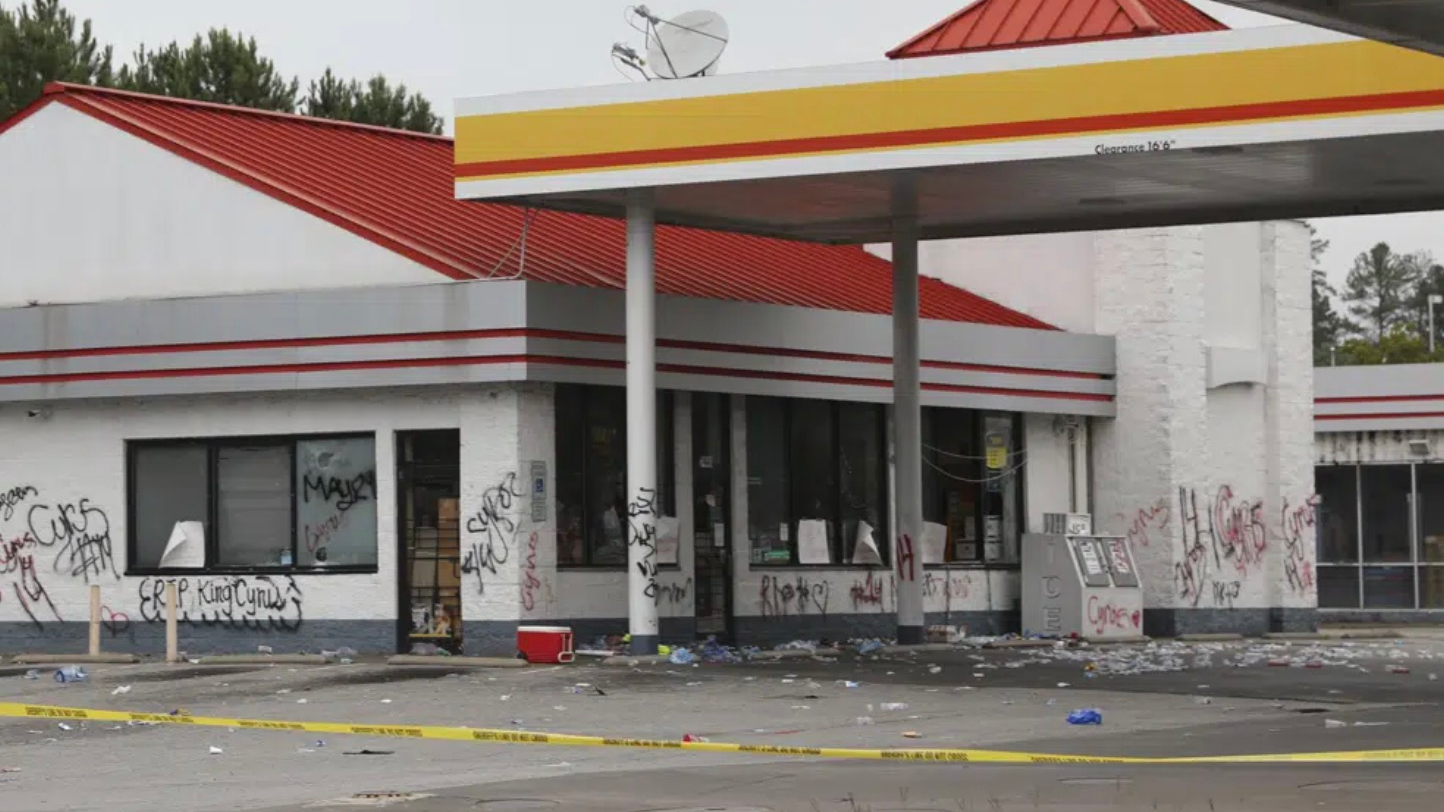The Xpress Mart convenience store whose owner shot a boy after falsely accusing him of shoplifting, Columbia, South Carolina, U.S., May 30, 2023. /AP