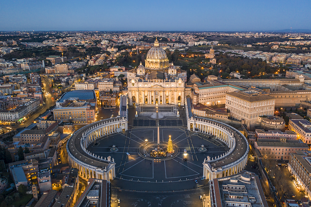 St. Peter's Basilica is one of the Catholic Church's most prominent buildings. /CFP