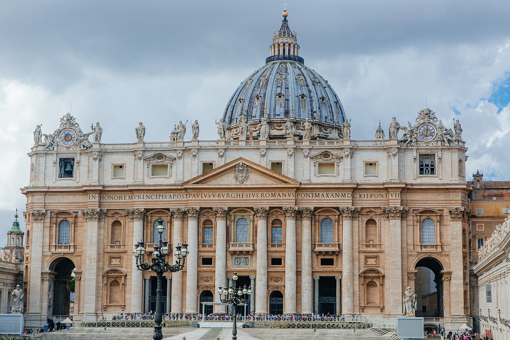 St. Peter's Basilica is considered one of the Catholic Church's holiest places of worship and an important pilgrimage site. /CFP