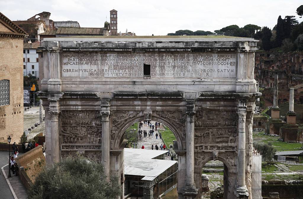 Many of the oldest and most important structures of the ancient city were located on or near the Roman Forum. /CFP