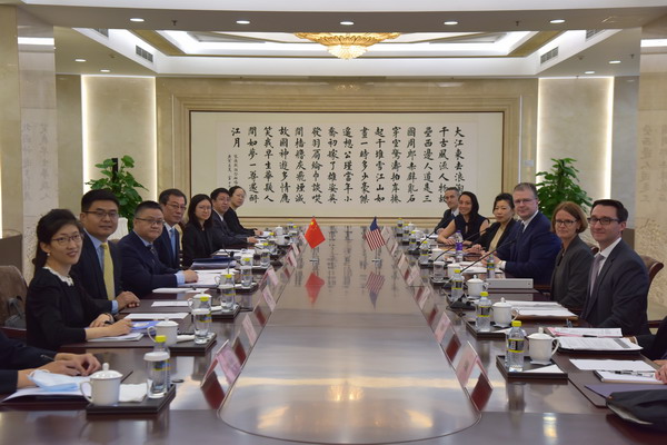 Chinese, U.S. diplomats hold talks in Beijing, China, June 5, 2023. /Chinese Foreign Ministry 