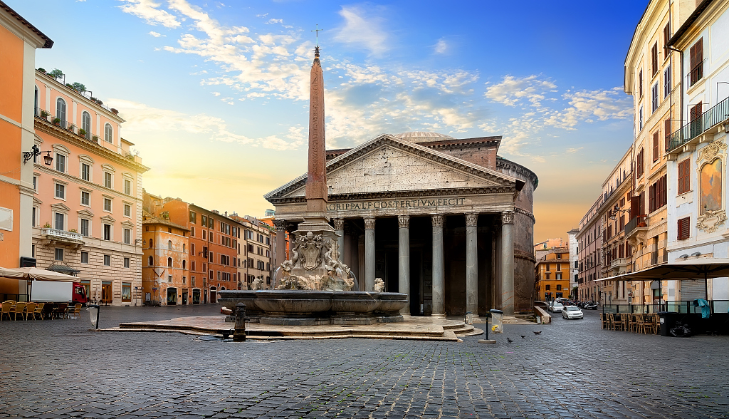 The Pantheon in Rome, Italy. /CFP