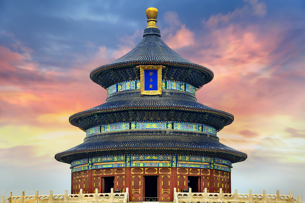 The Temple of Heaven on the Beijing Central Axis. /CFP