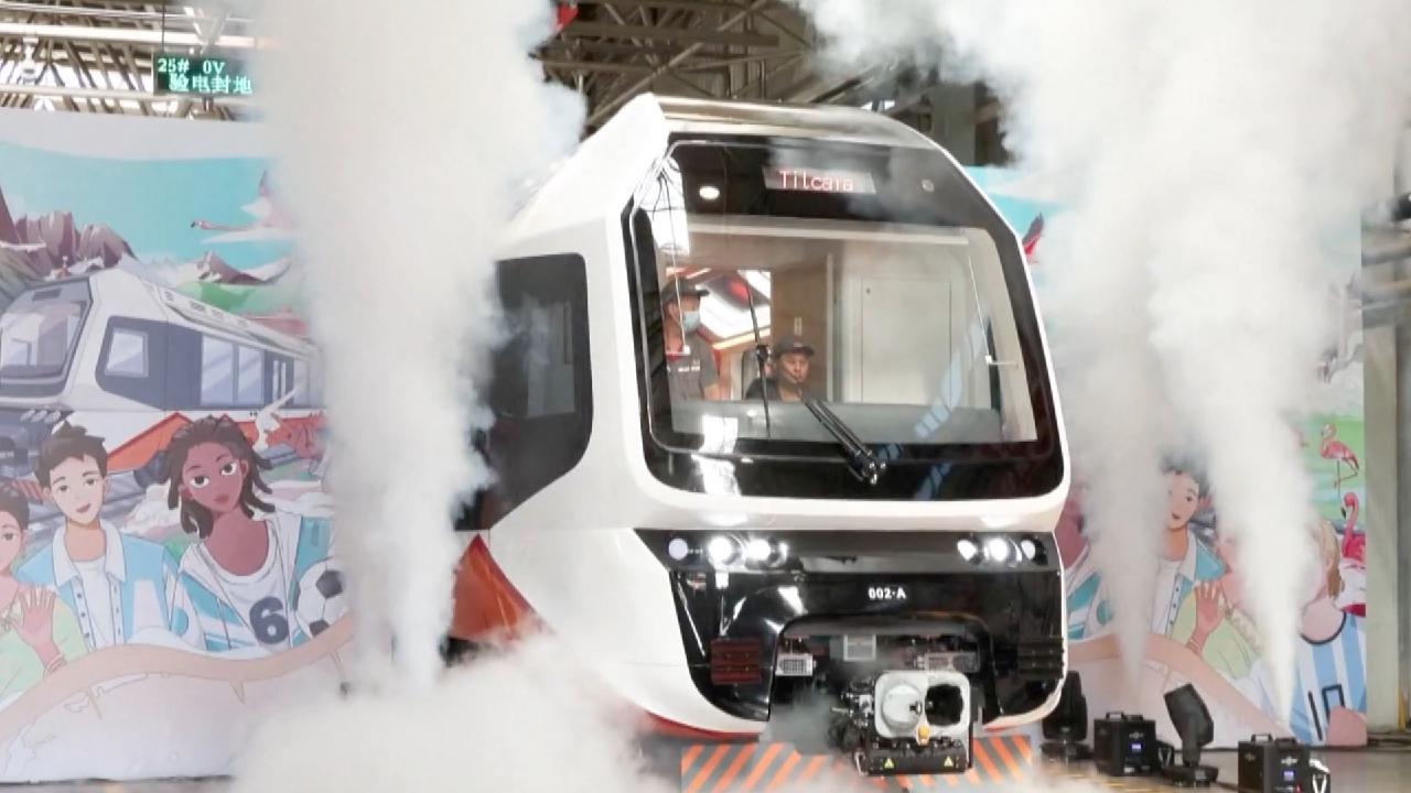Stronglite Train Chinese firm produces first new-energy light rail train for use abroad ...