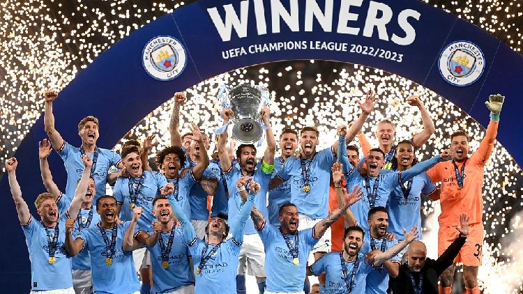 Manchester City claim club football's Holy Grail with historic Treble ...