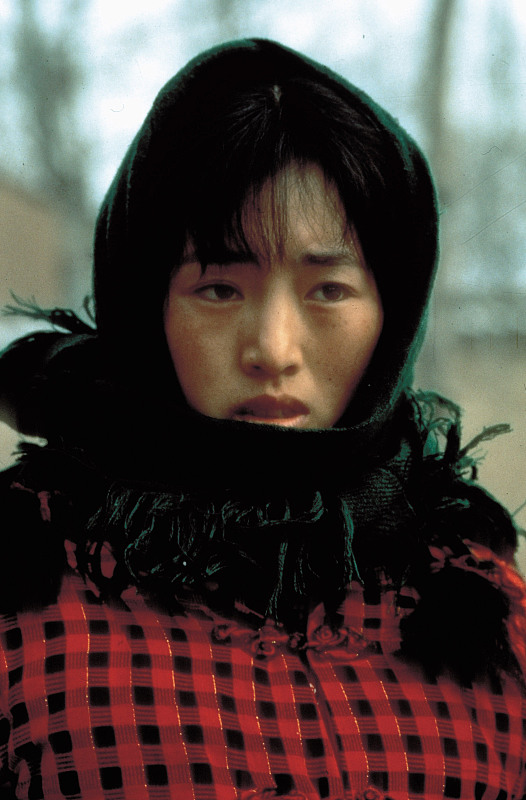 A still shows Chinese actress Gong Li in the 1992 film 