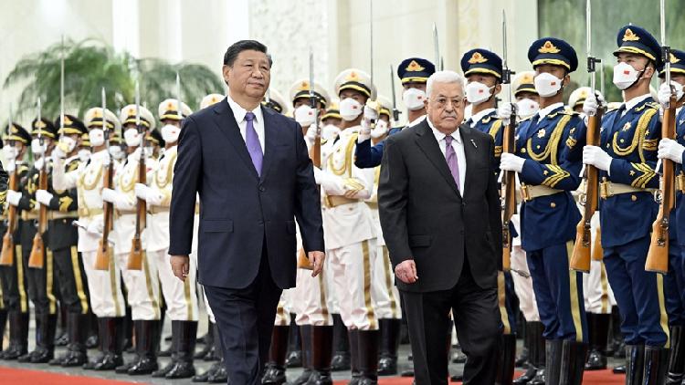 Xi puts forward three-point proposal on solving Palestinian question - CGTN