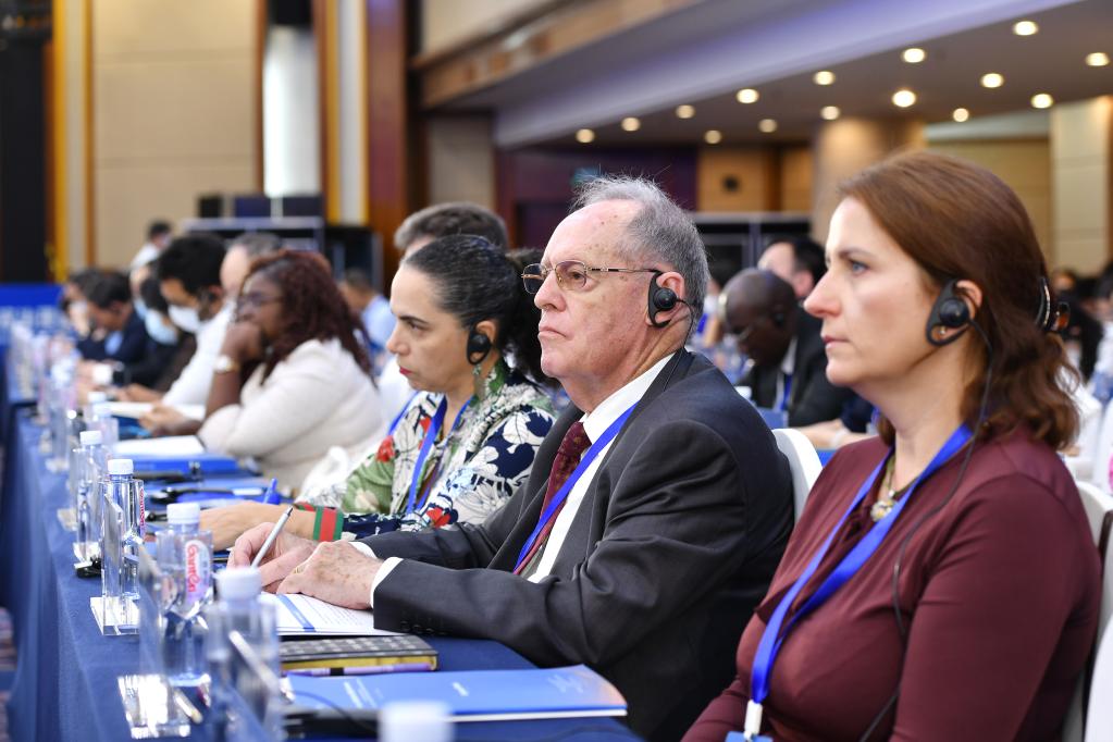 Participants listen to speeches at the Forum on Global Human Rights Governance in Beijing, capital of China, June 14, 2023. /Xinhua
