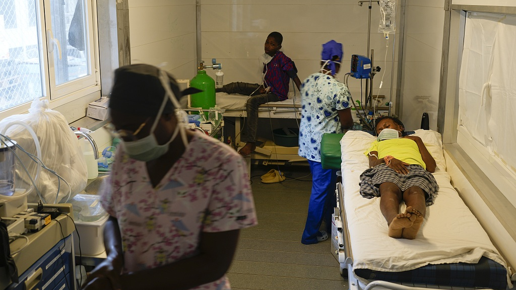 An emergency room run by Doctors Without Borders in the Cite Soleil district of Port-au-Prince, Haiti, May 31, 2023. /CFP