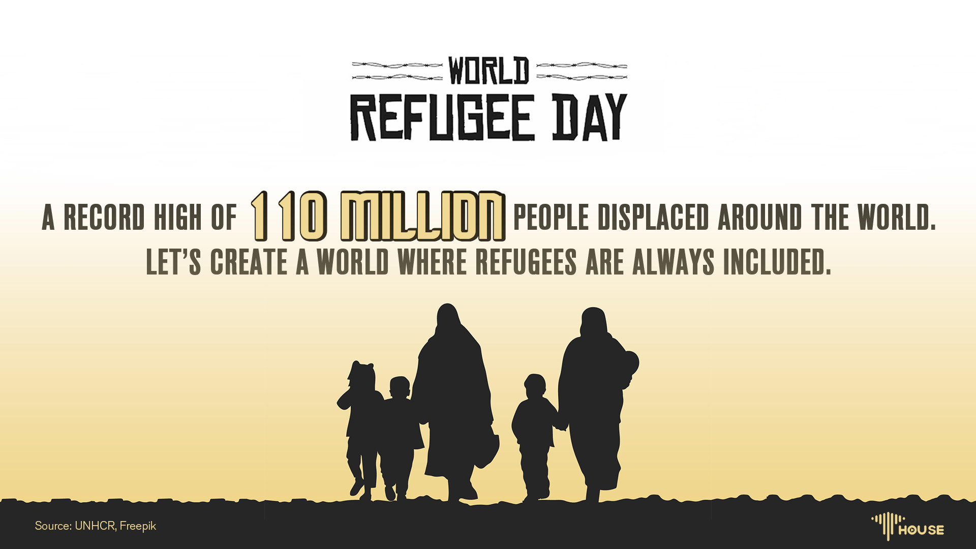 World Refugee Day: Let's create a world where refugees are always included