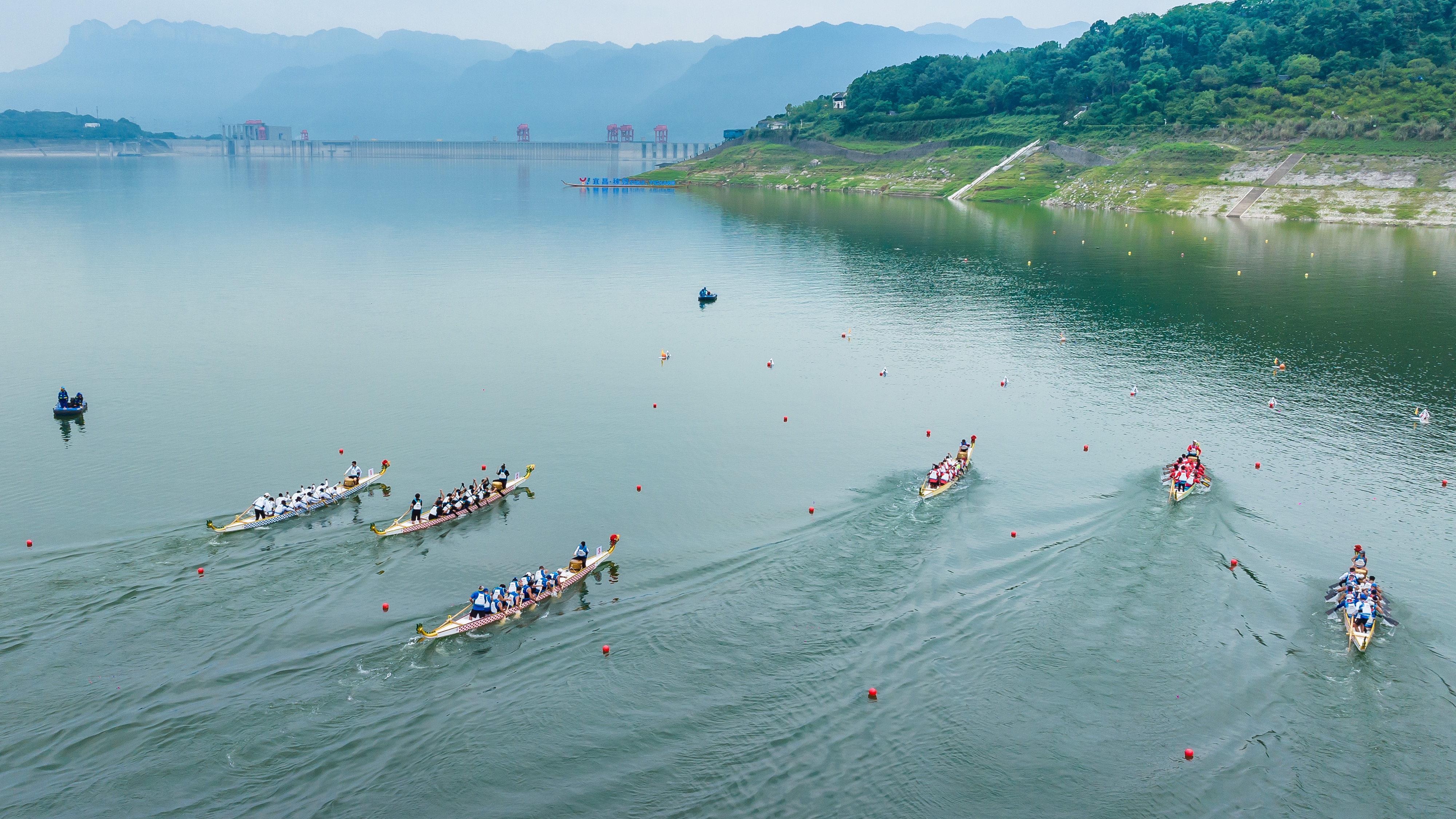 Live: ICF Dragon Boat World Cup in Zigui County of Yichang City, central China's Hubei Province