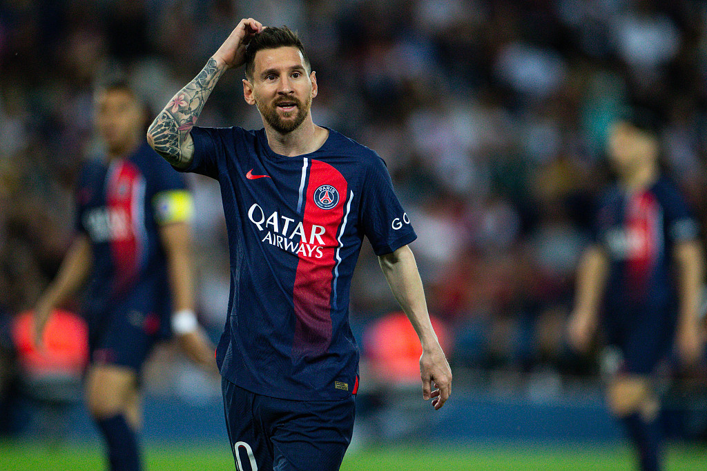 GOAL on X: Lionel Messi of PSG. This is going to take some getting used  to.  / X