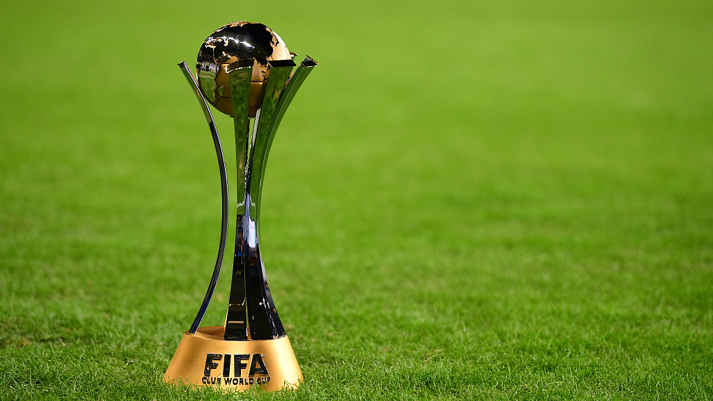 The FIFA Club World Cup trophy. /CFP