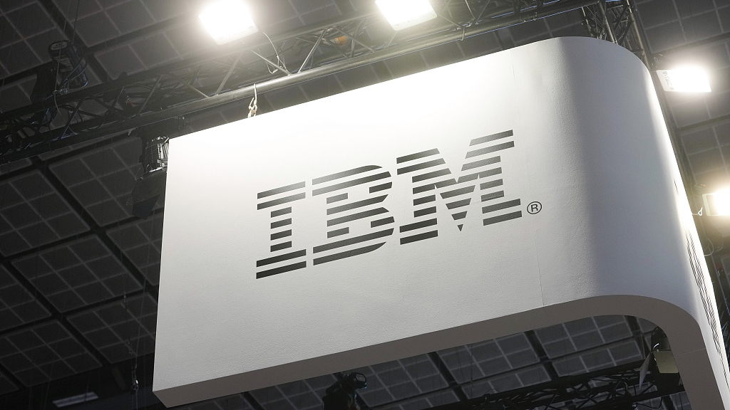 The IBM logo is seen at the VivaTech show in Paris, France, June 14, 2023. /CFP