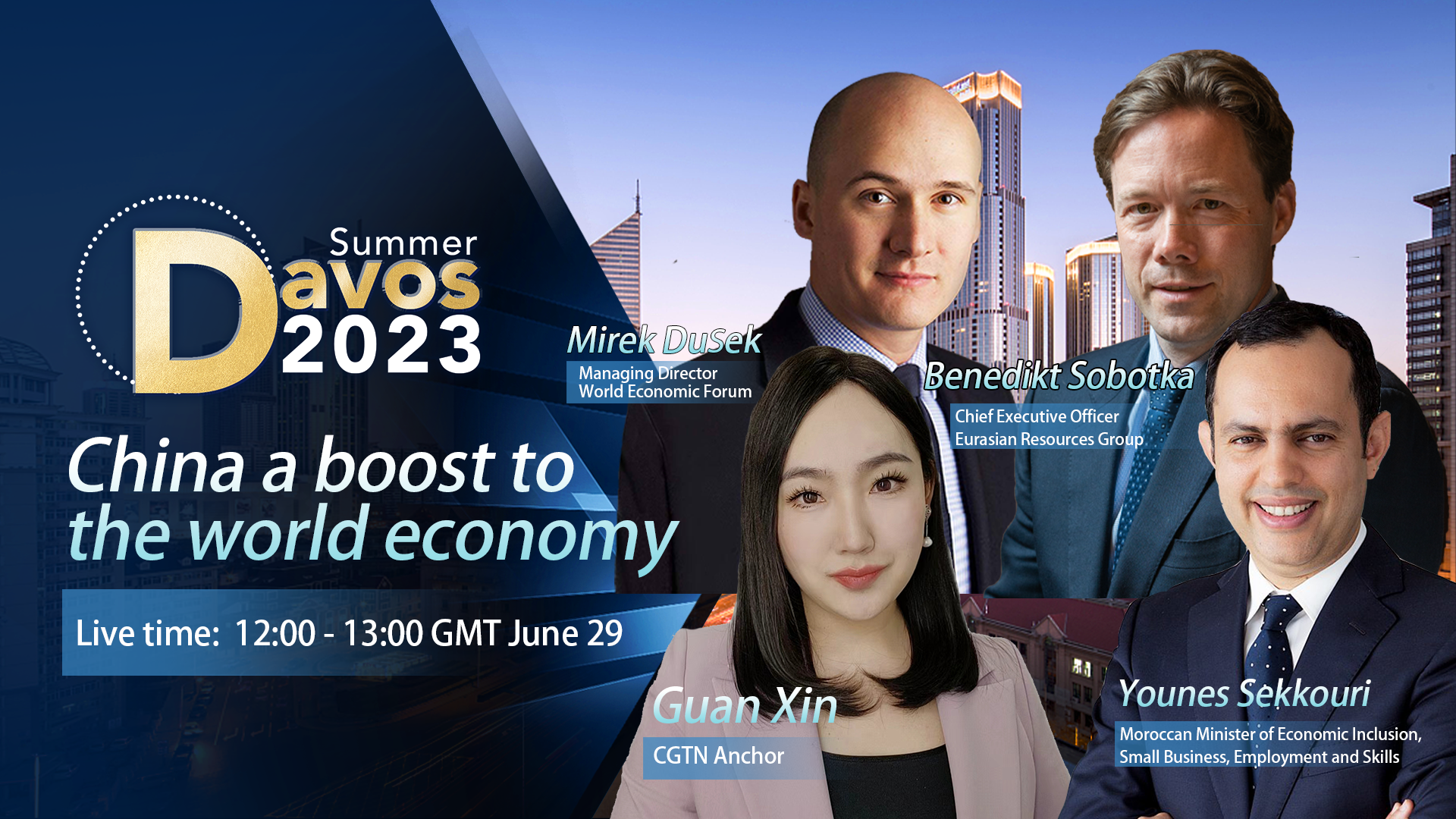 Watch: Summer Davos 2023 - China, a boost to the world economy