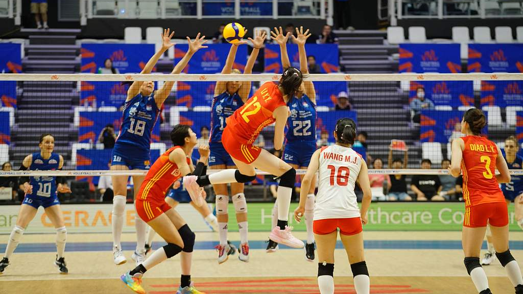 China lose to Serbia in Women's Volleyball Nations League