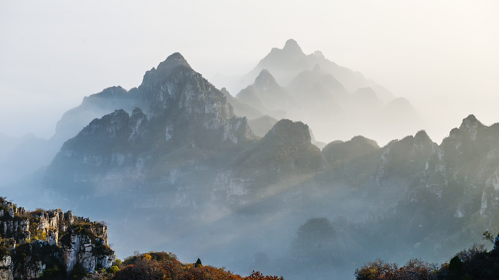 Langya Mountain in Yixian County, Hebei Province. /CFP