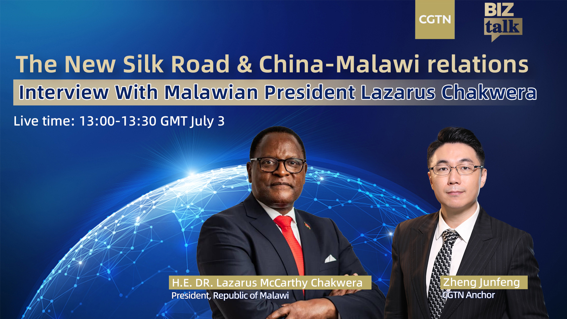 Watch A New Journey Of China Malawi Relations CGTN   67ebbabae853482c905eb4898fdbae9c 