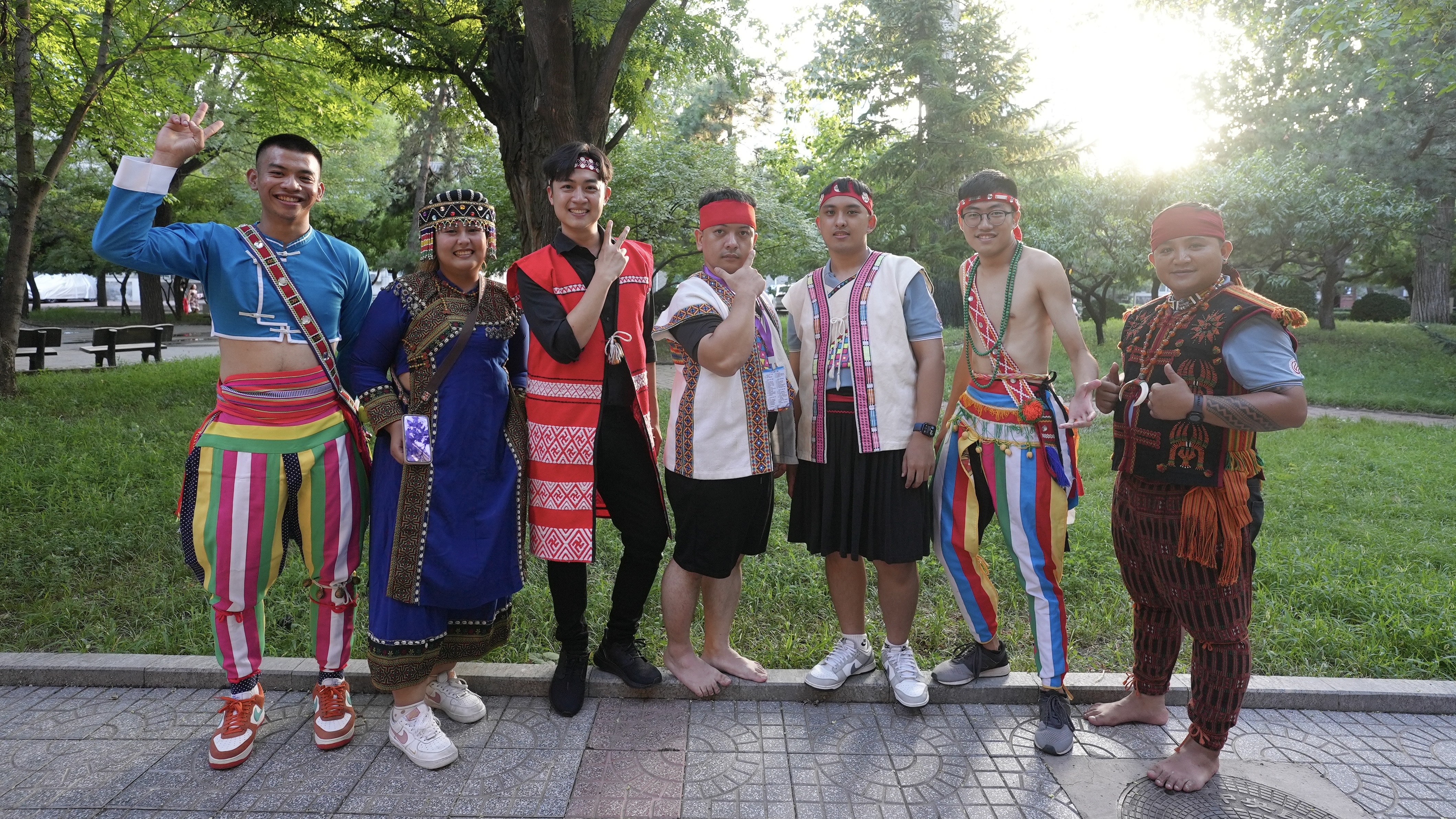 Students from Taiwan. /CGTN