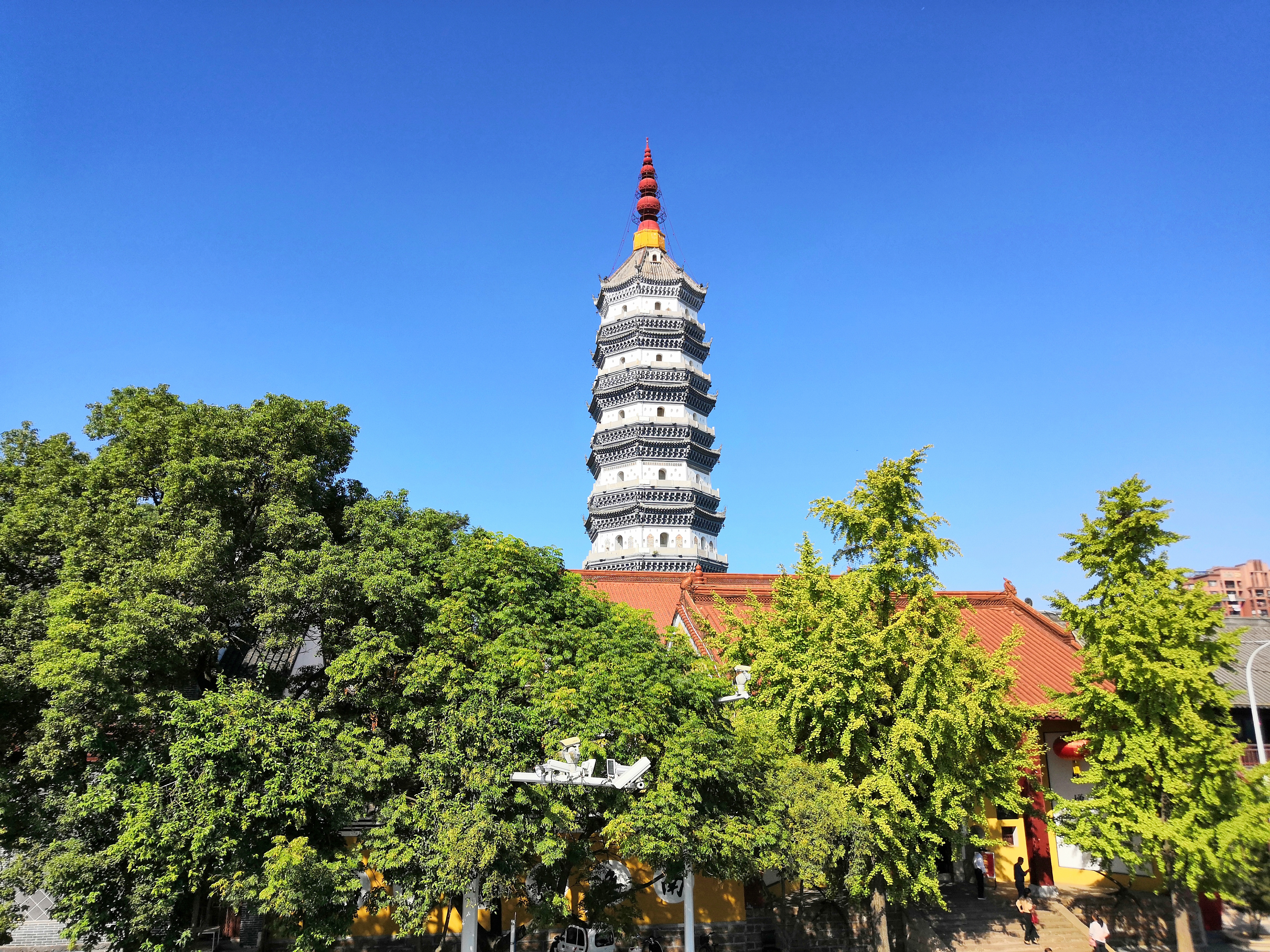 The Zhenfeng Tower in Anqing, Anhui Province /Photo provided to CGTN