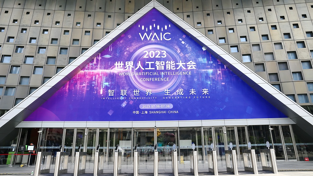 The 2023 World Artificial Intelligence Conference is being held from July 6 to 8 at the World Expo Center and World Expo Exhibition Hall in Shanghai, China. /CFP