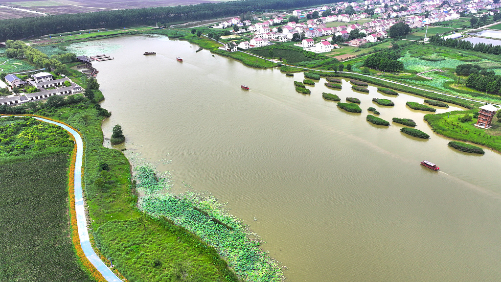 Photo taken on July 6, 2023 shows the picturesque countryside of Lianyungang, Jiangsu Province. /CFP 