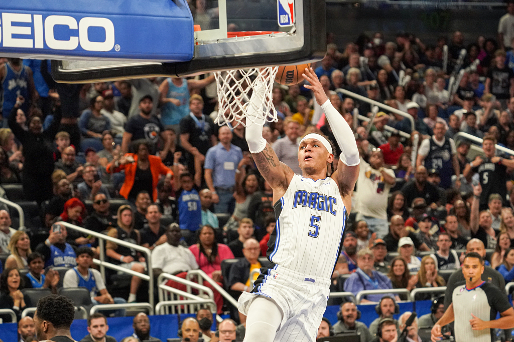 Paolo Banchero of the Orlando Magic will play for USA in the 2023 FIBA Basketball World Cup. /CFP