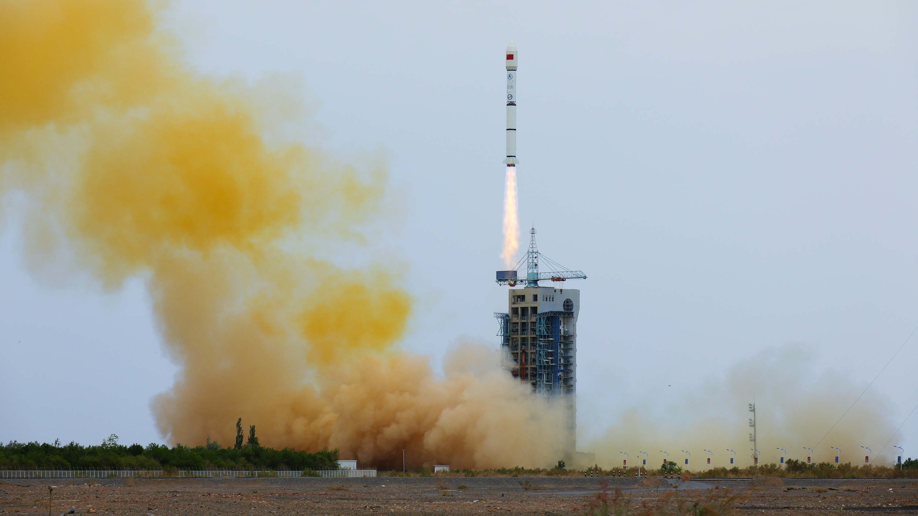 China launches a new satellite to test satellite internet technology at the Jiuquan Satellite Launch Center, July 9, 2023. /China Media Group(CMG)