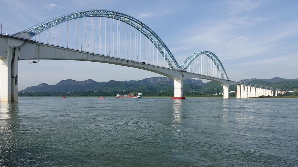 The Yangtze River enters its flood season, July 6, 2023. /CFP