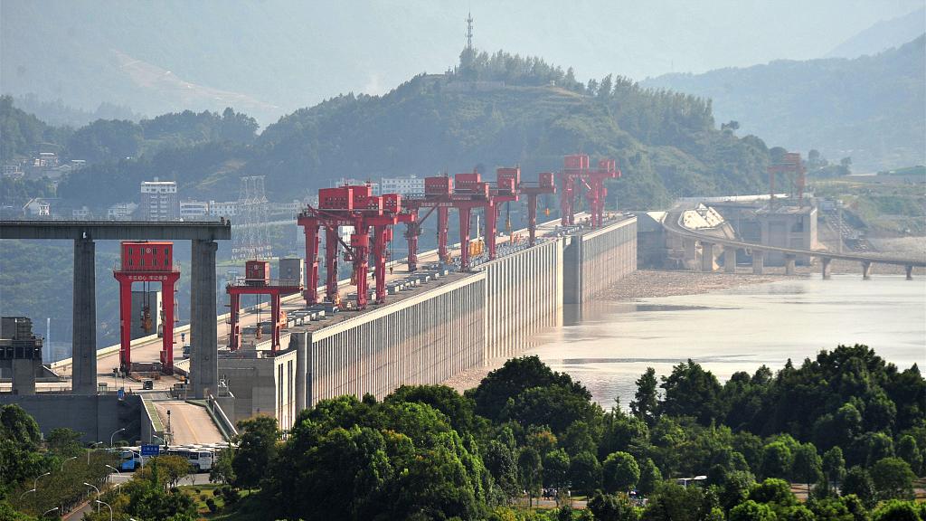 A part of China's Three Gorges project. /CFP