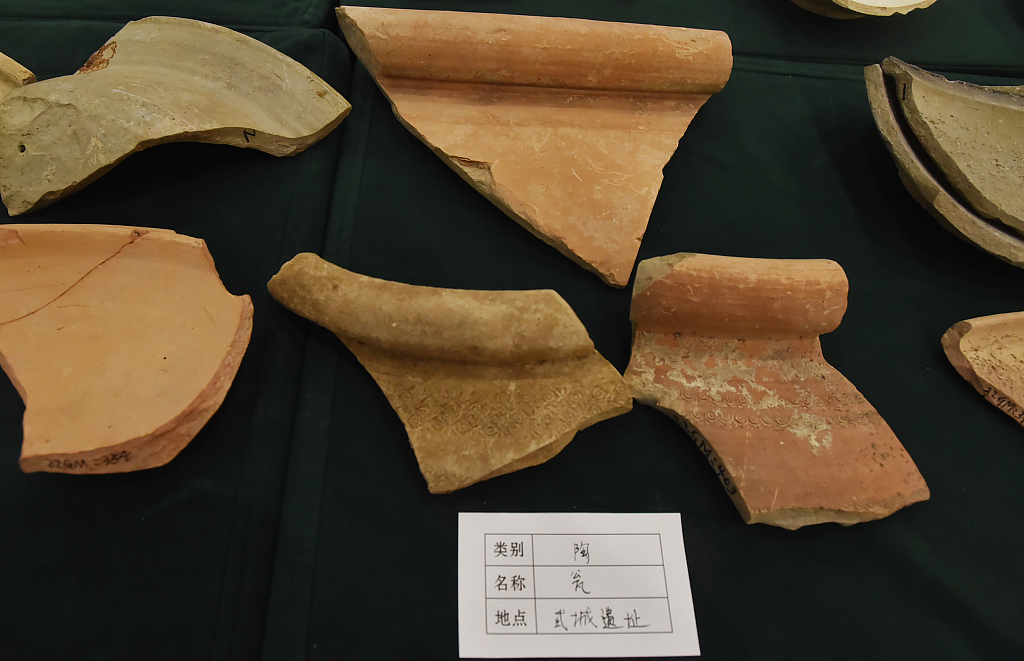 The latest archaeological excavations discovered at the Hengshui section of the Grand Canal, located in Hengshui, Hebei Province, were showcased at an Archaeological Symposium on July 8, 2023. /CFP