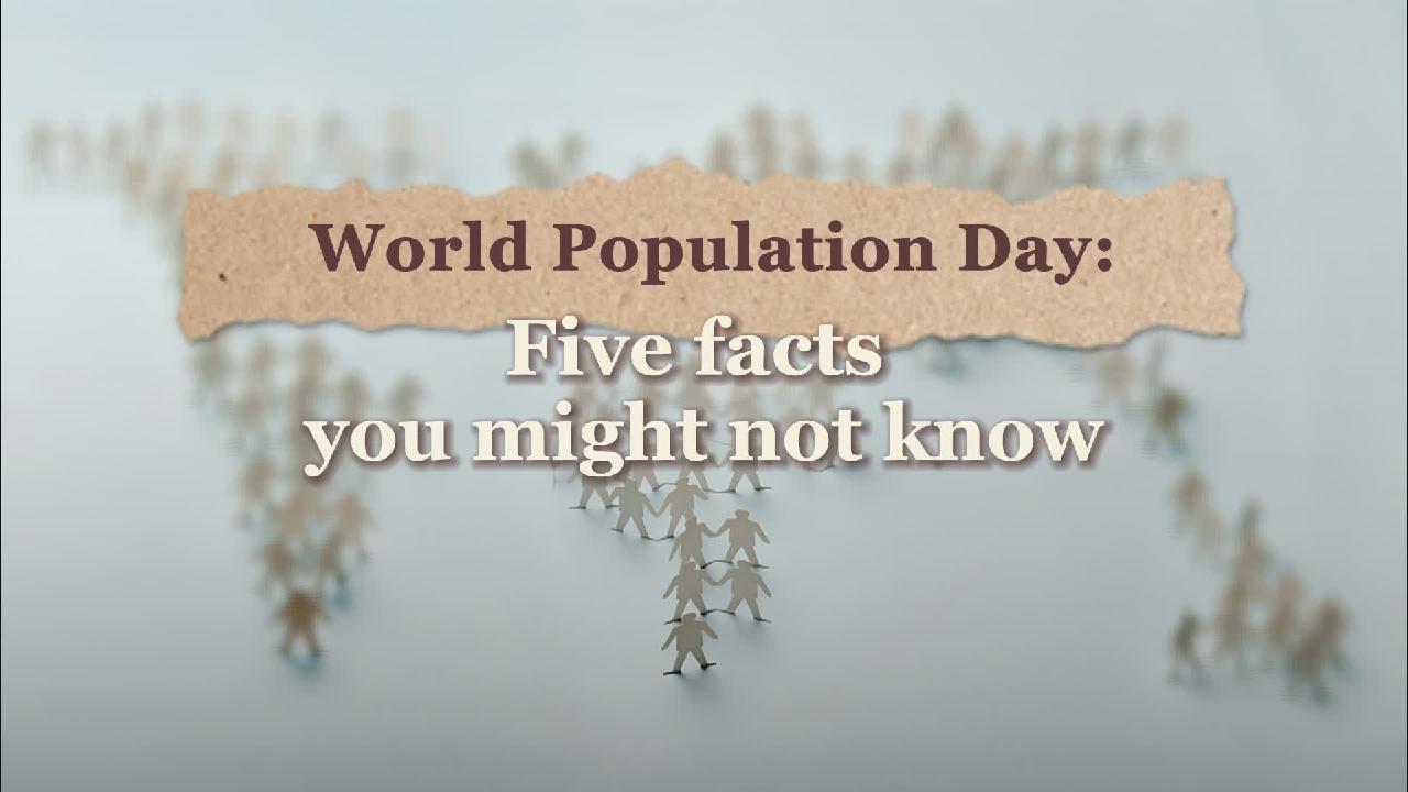World Population Day Five Facts You Might Not Know Cgtn 9628