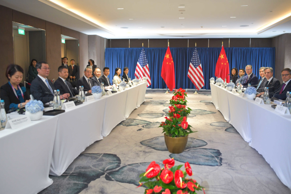 Wang Yi, director of the Office of the Central Commission for Foreign Affairs, holds talks with U.S. Secretary of State Antony Blinken on the sidelines of a series of ASEAN foreign ministers' meetings in Jakarta, Indonesia, June 13, 2023. /Chinese Foreign Ministry