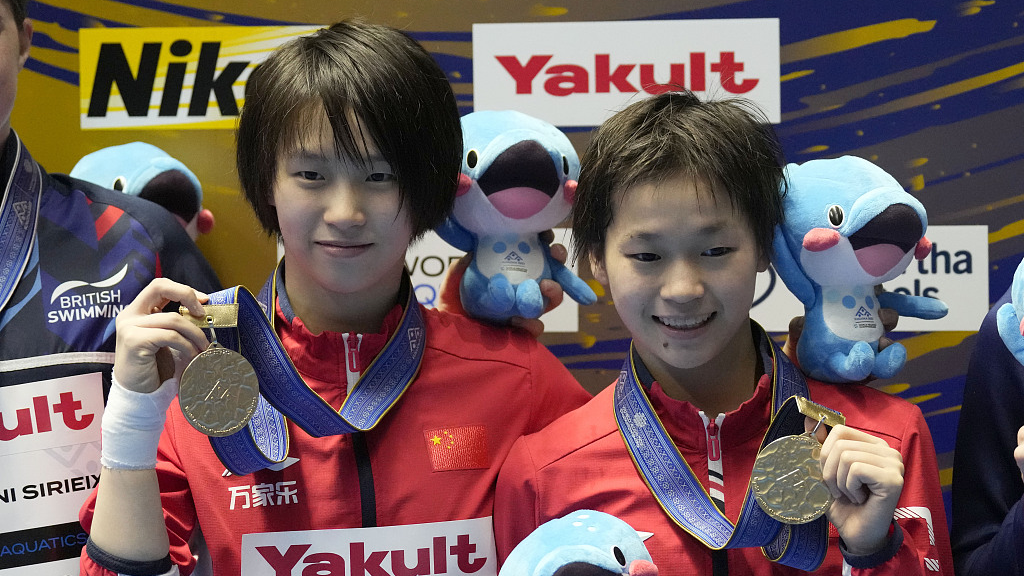 China bag 2 diving golds at World Aquatics Championships on July 16