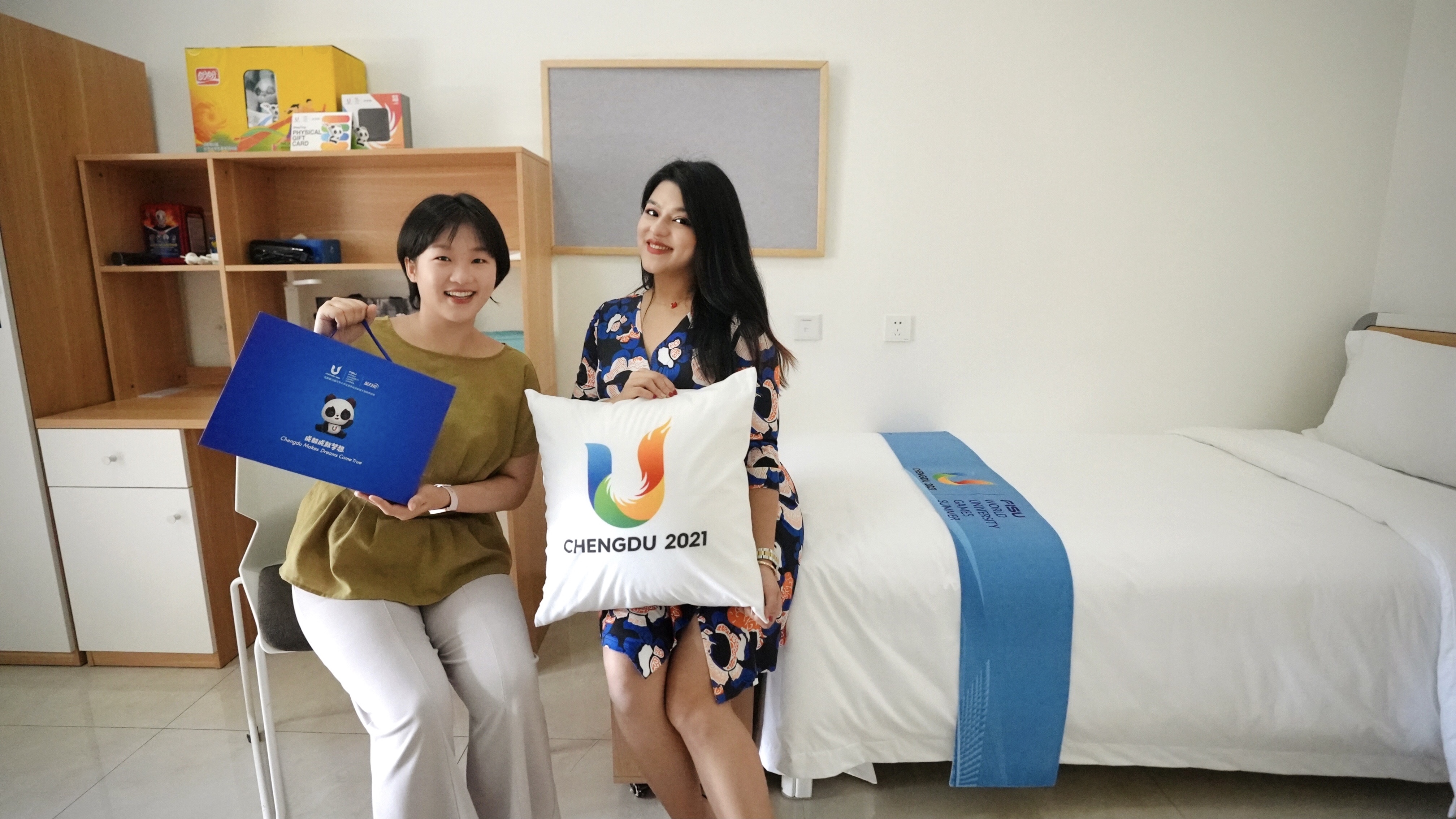 Live: Visit the FISU World University Games Village accommodation area