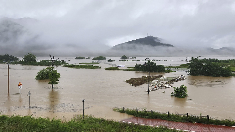 Rain in South Korea forces evacuation of thousands, dozens dead - CGTN