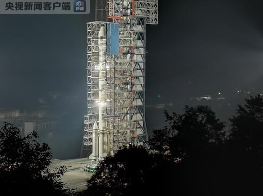 China launches the Alcomsat-1 communications satellite atop a Chinese Long March-3B carrier rocket from the Xichang Satellite Launch Center in the southwestern province of Sichuan, December 11, 2017. /CMG 