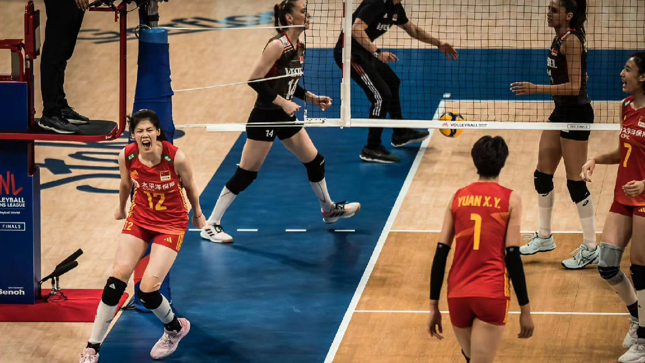 China Finish Second In FIVB Women's Volleyball Nations League - CGTN