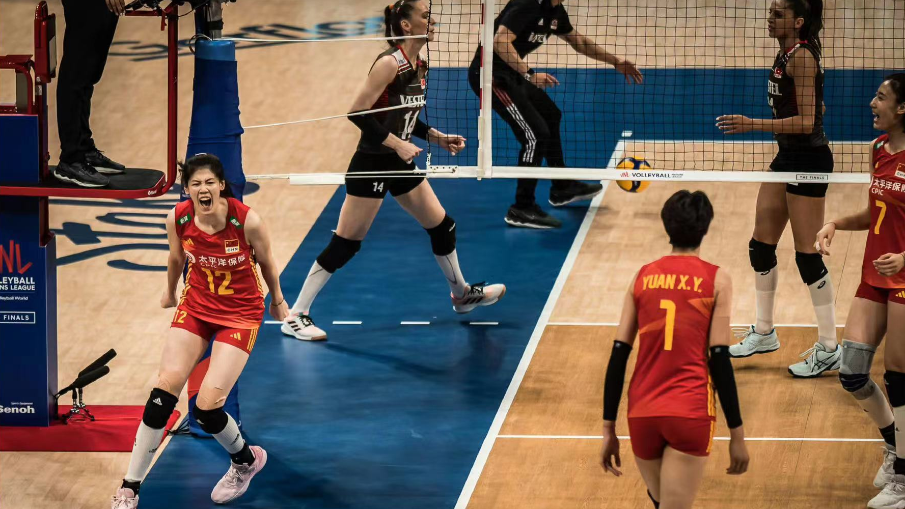 China finish second in FIVB Womens Volleyball Nations League