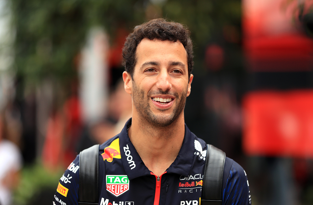 Ricciardo out to replace Perez for 2025, says Red Bull team boss - CGTN
