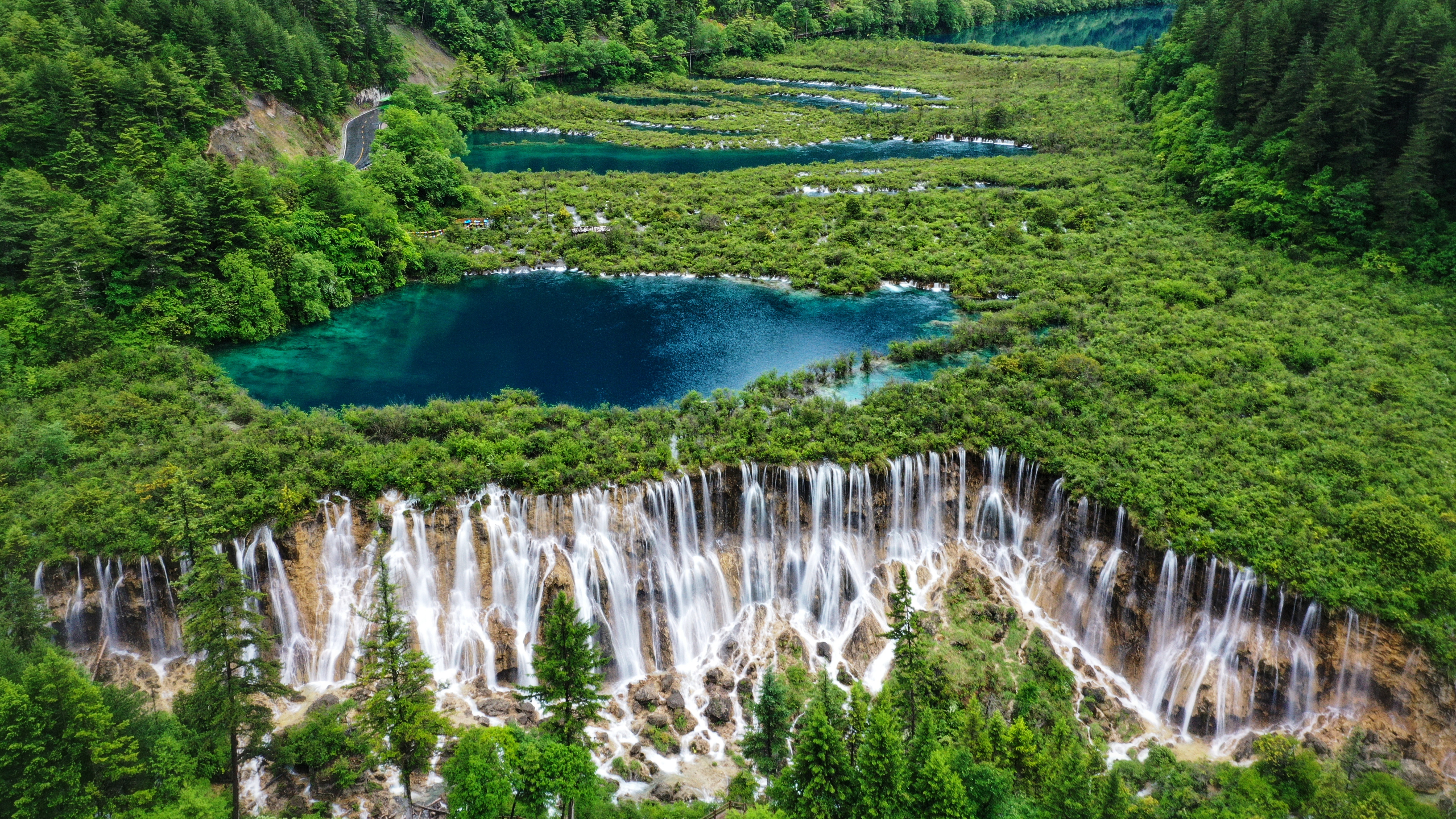 Live: Enjoy the stunning Nuorilang Waterfall in southwest China – Ep.3