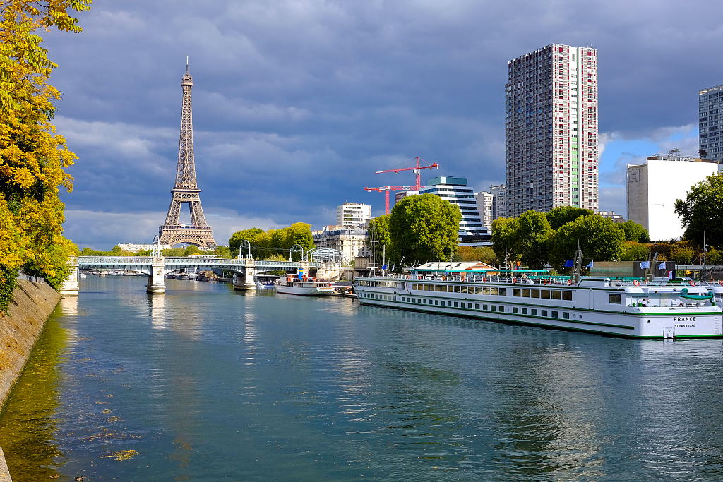法国巴黎的塞纳河。  /CFP
