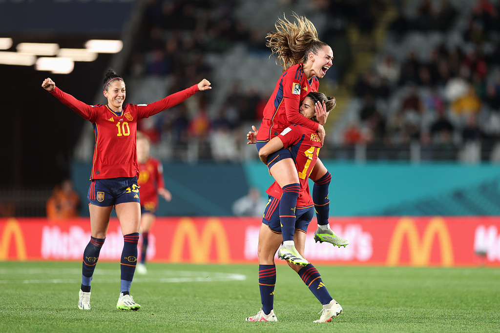 Women S World Cup Japan Spain Enter Knockout Stage Cgtn
