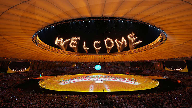 The opening ceremony of the 31st FISU World University Games is held in Chengdu, China's Sichuan Province, July 28, 2023. /CFP