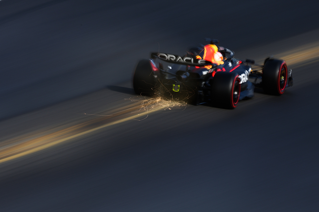Max Verstappen of Red Bull Racing during qualifying ahead of the F1 Belgian Grand Prix at Spa-Francorchamps circuit in Spa, Belgium, July 28, 2023. /CFP